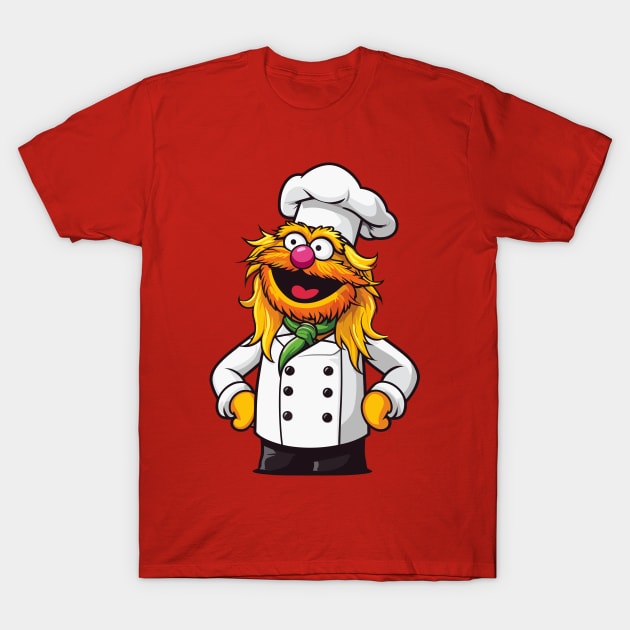 Swedish Chef Vert Der Ferk 02 T-Shirt by Juancuan